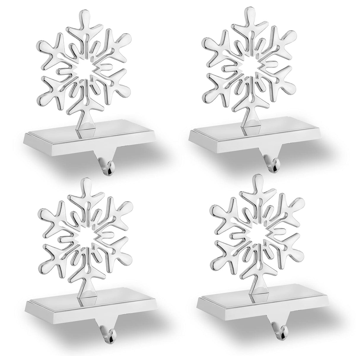 4 Holder / Snowflake / Silver