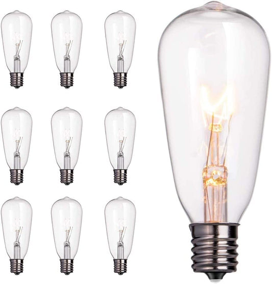 10 Count / E17 Bulbs