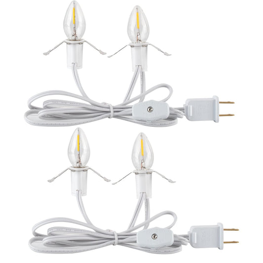 2 Pack / 5 Feet / Warm White