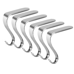 6 Holder / Simple S Shape / Silver