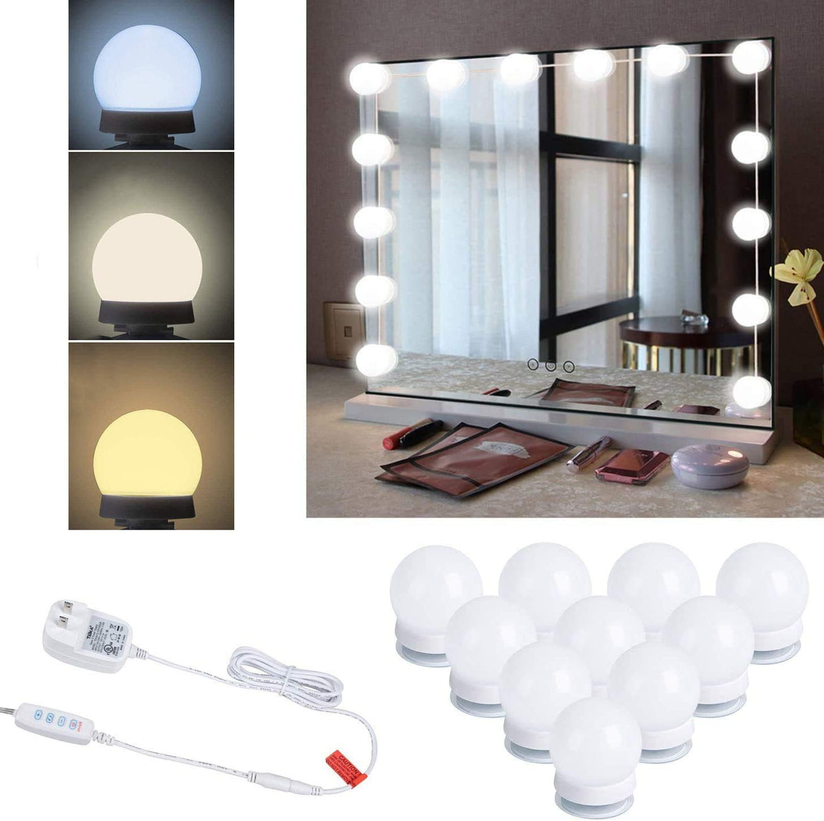 10 LED / 3 Colors
