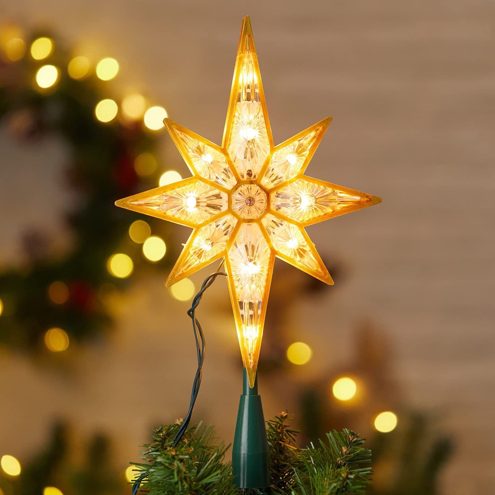 11 Inches / 10 Bulbs / Clear Polar Star