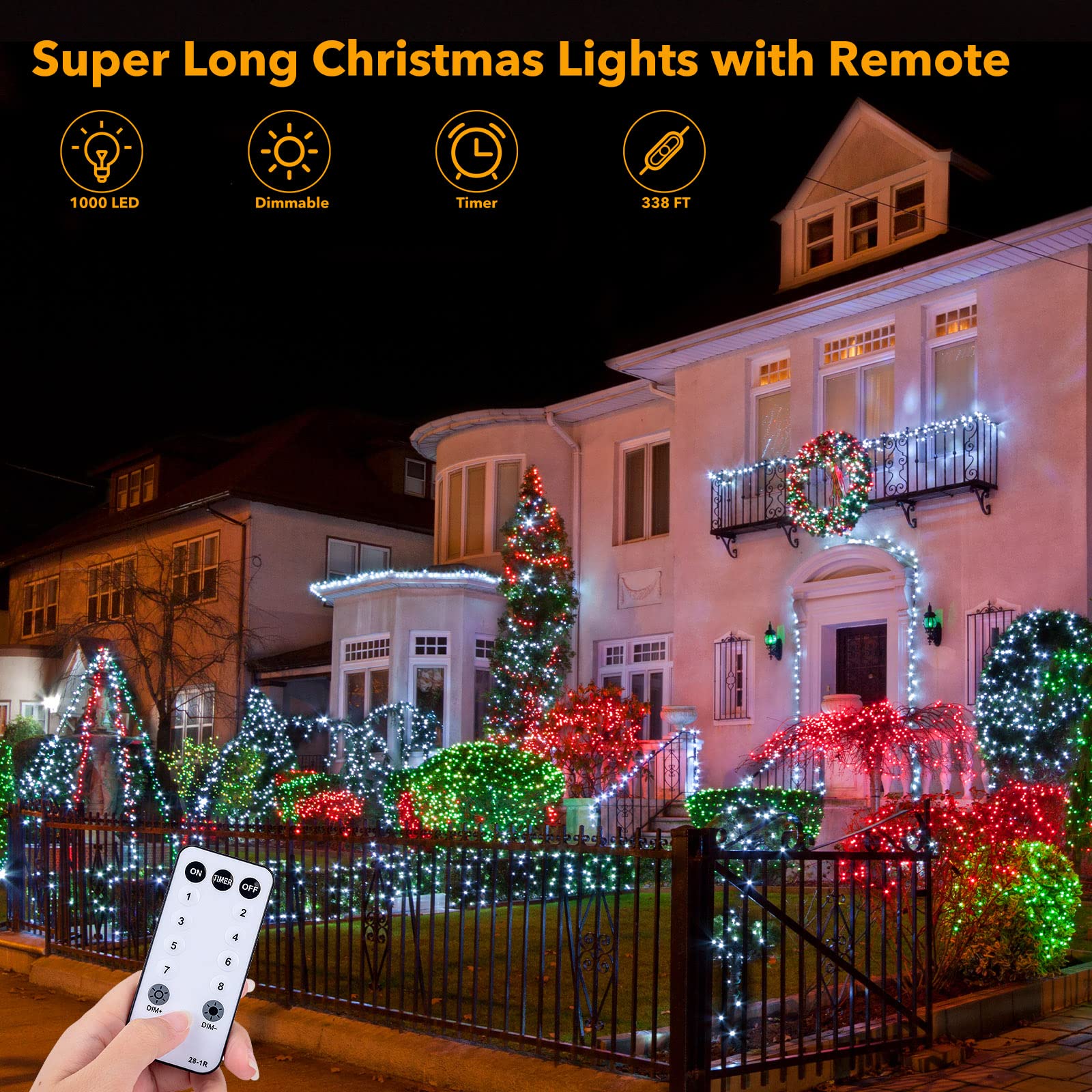 1 x 337 Feet / 1000 LED / Pure White