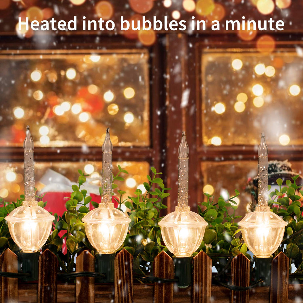 1 x 7.5 Feet / 7 Lights / Warm White