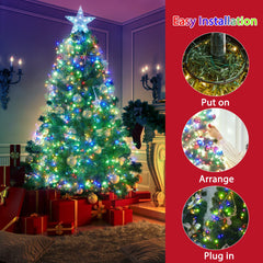 7 Feet / 640 LED / Multicolor