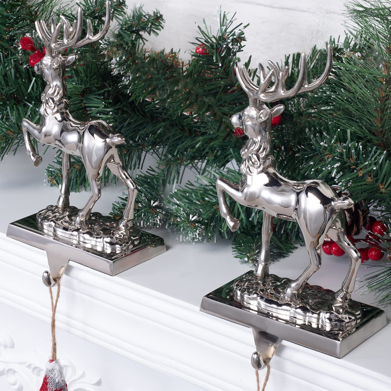 1 x Reindeer / Silver