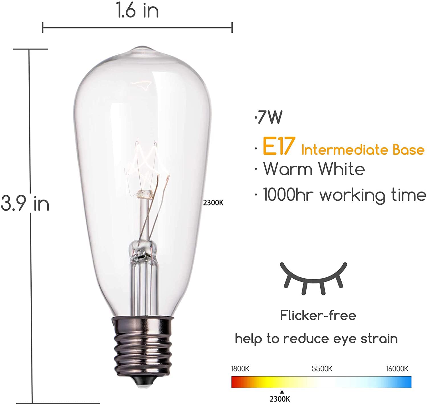 24 Count / E17 Bulbs