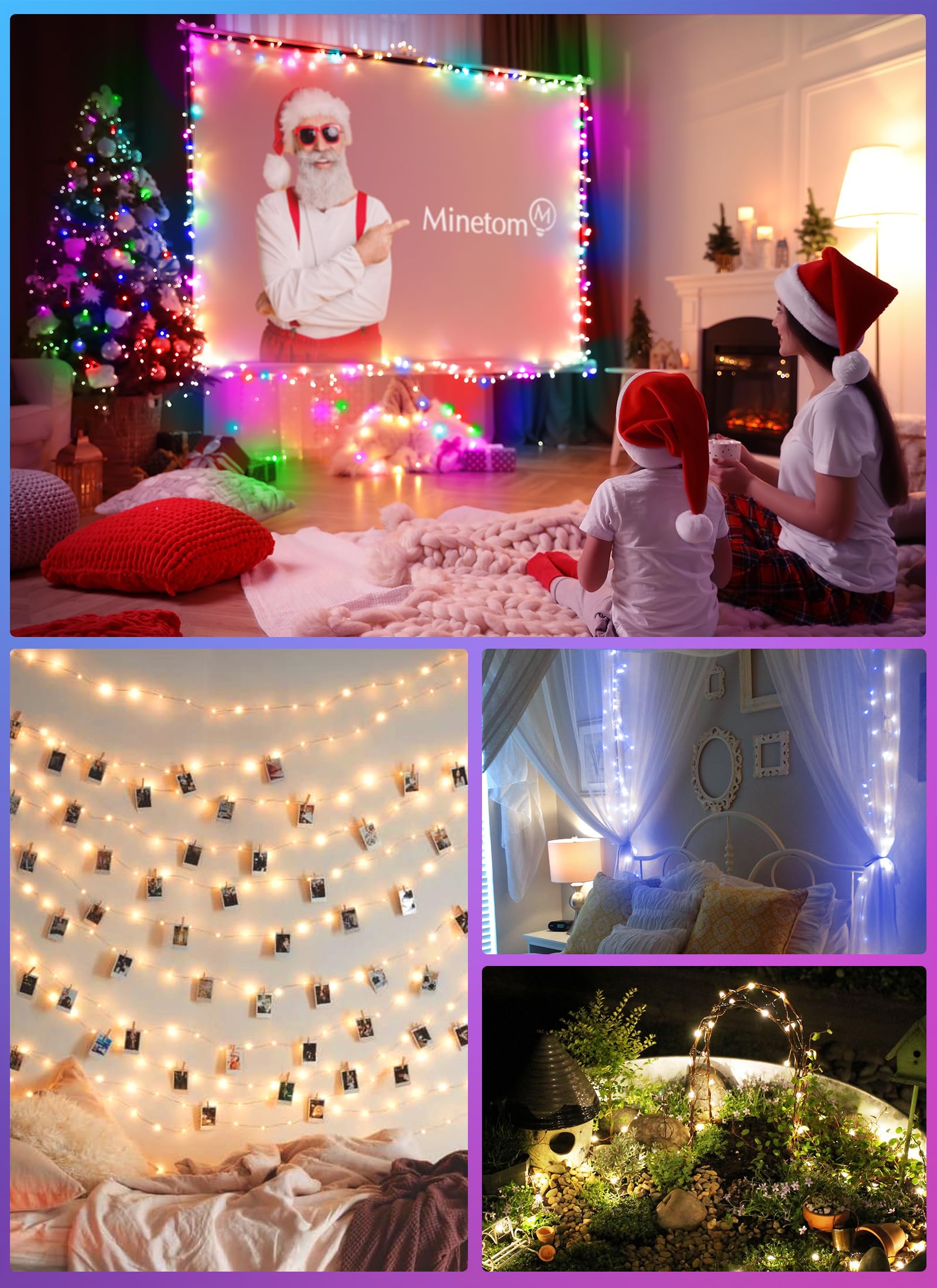 33 Feet / 100 LED / 7 Colors / 11 Modes