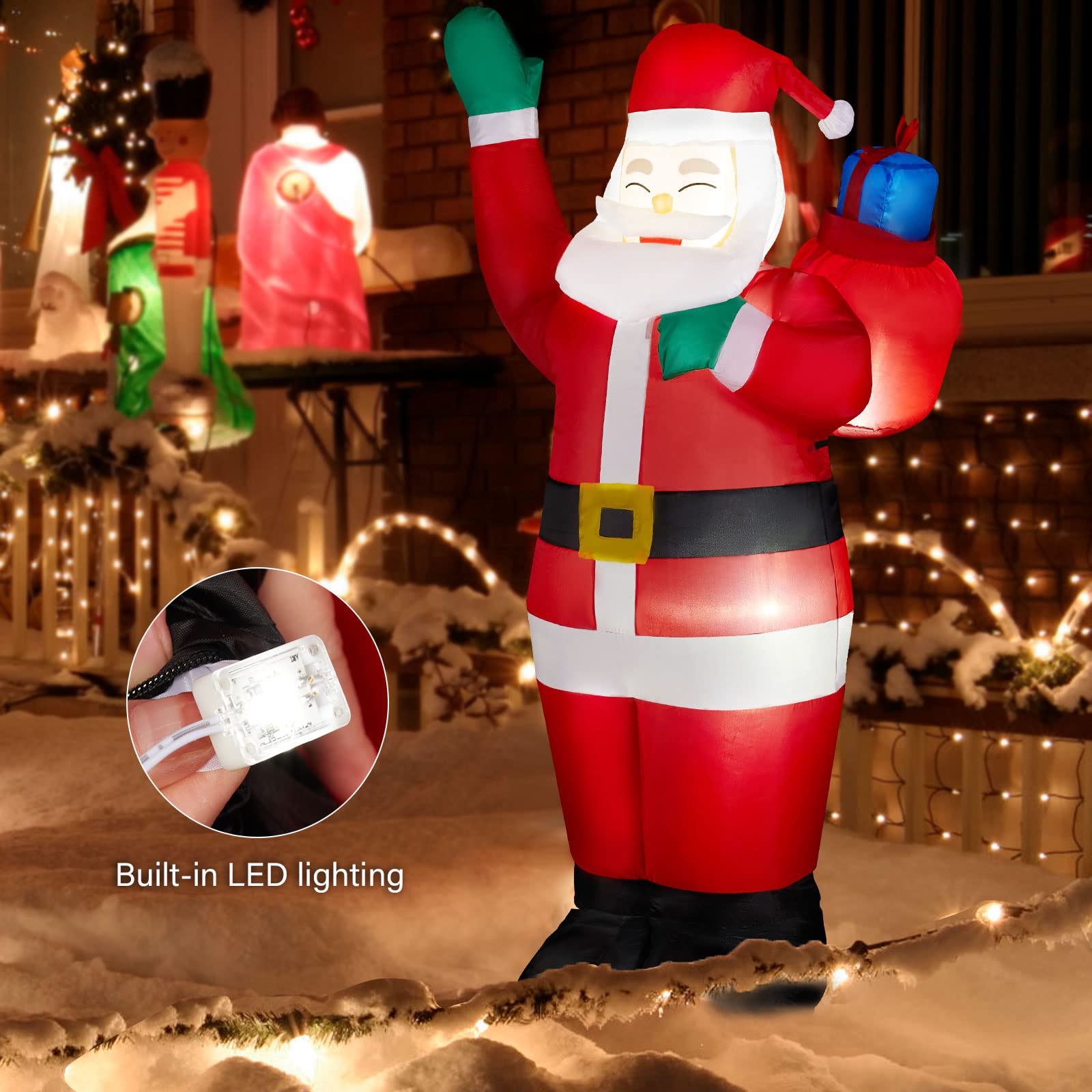 1 x 5.5 Feet / Santa Claus