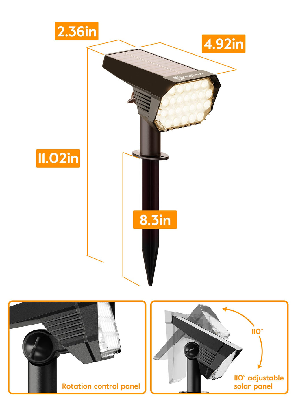 4 Pack / 24 LED / Remote