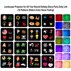 16 Pattens / 10 Colors