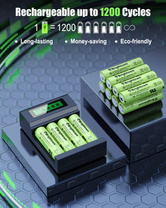 12 Count / 2400mAh / AA Battery