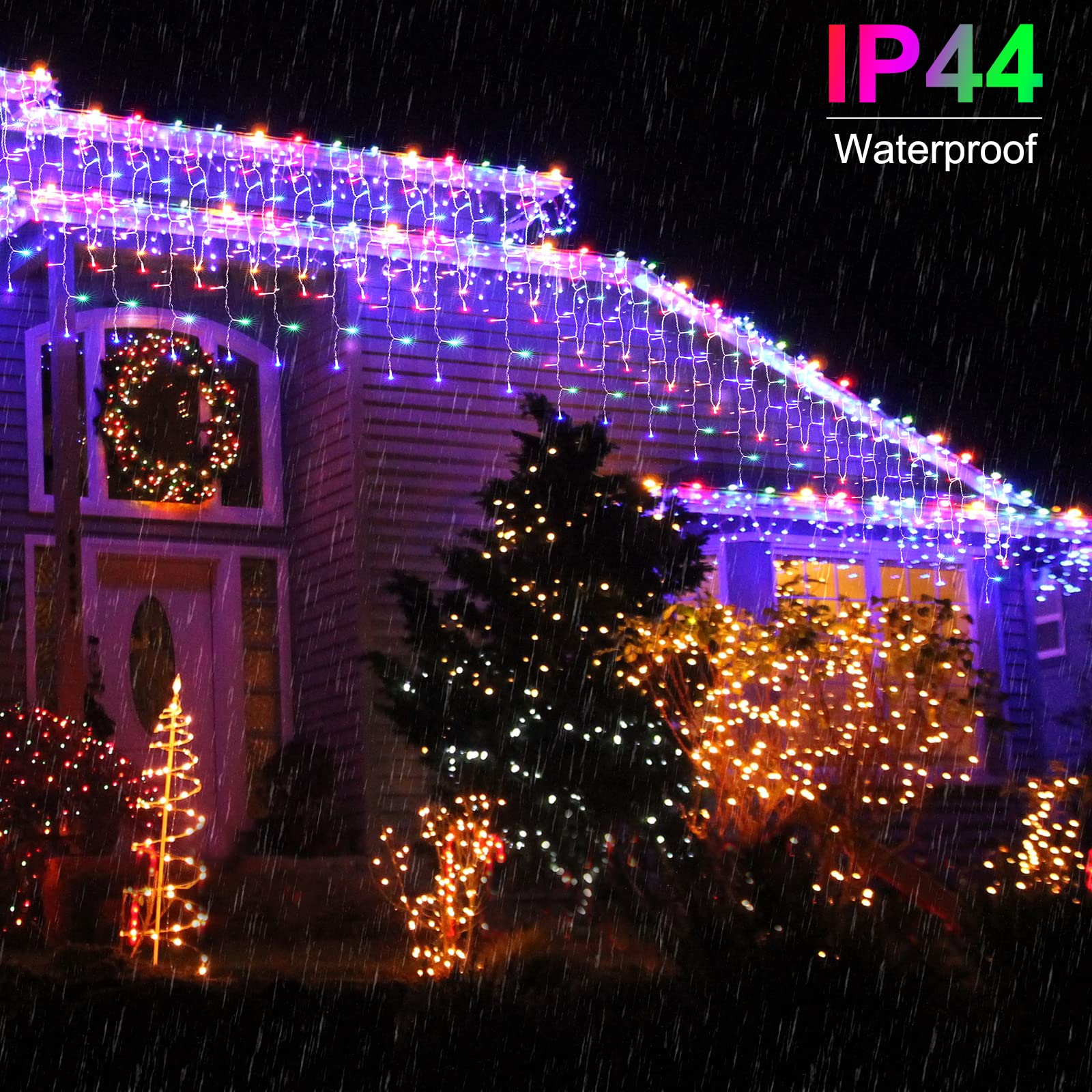 40 Feet / 81 Drops / 432 LED / Multicolor