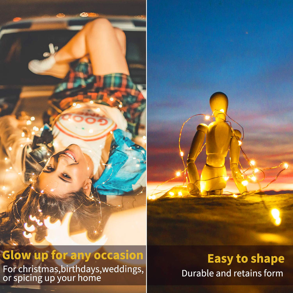 2 x 66 Feet / 200 LED / Warm White