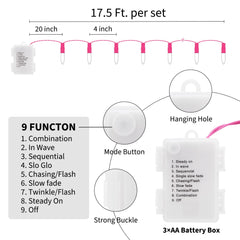 M5 Mini Lights, LED Bulbs, 8 Modes