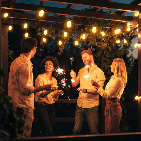 Smart S14 Bulb String Lights with APP & Remote Control, 3