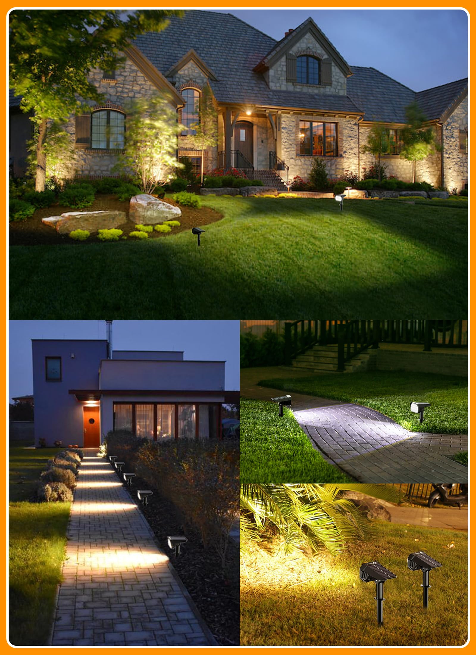 4 Pack / 24 LED / Remote