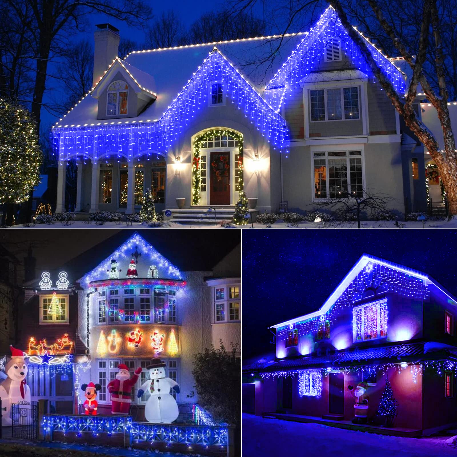 33 Feet / 72 Drops / 384 LED / Blue