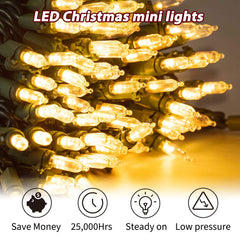 67 Feet / 200 LED / Warm White