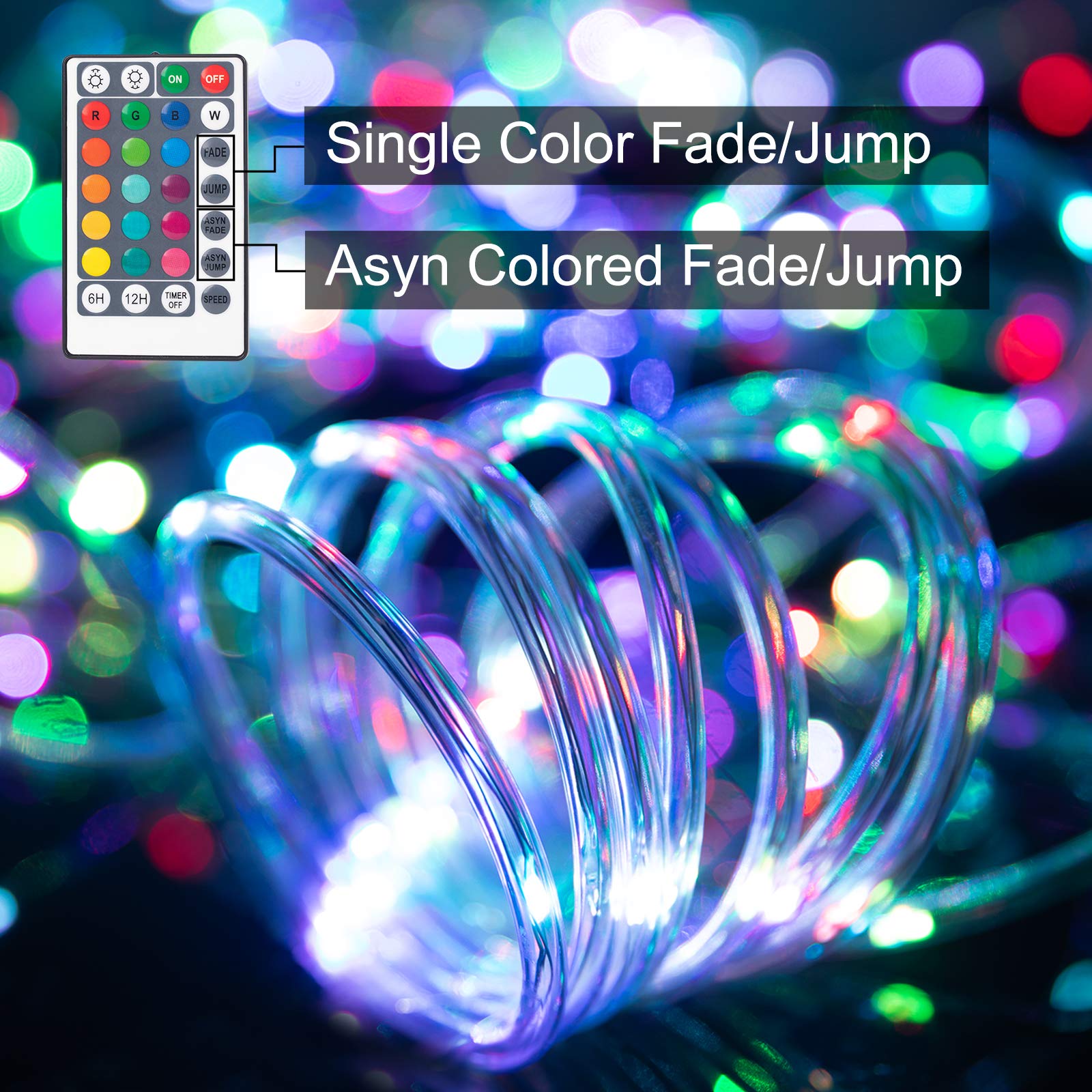 72 Feet / 220 LED / Multicolor / 4 Modes