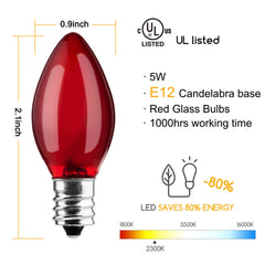 25 Count / Frosted Red