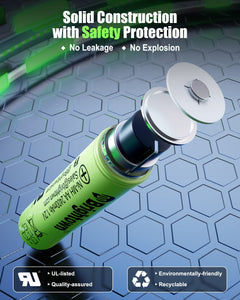 12 Count / 2400mAh / AA Battery