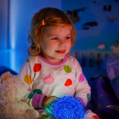 1 x 6 Inches / 100 Bulbs / Blue