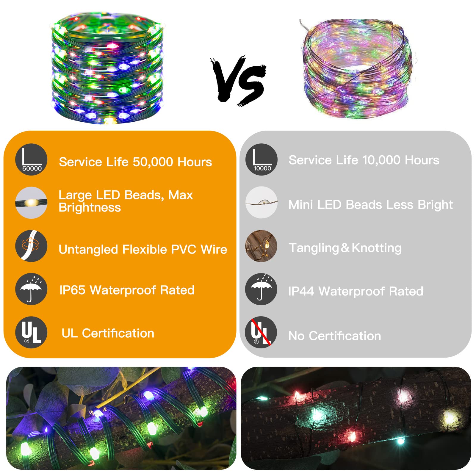 1 x 337 Feet / 1000 LED / Multicolor