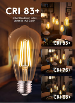 6 Count / LED Bulb / Warm White