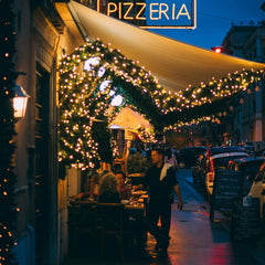 168 Feet / 600 LED / Warm White / Green Wire