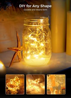 12 x 7 Feet / 20 LED / Warm White & Pure White