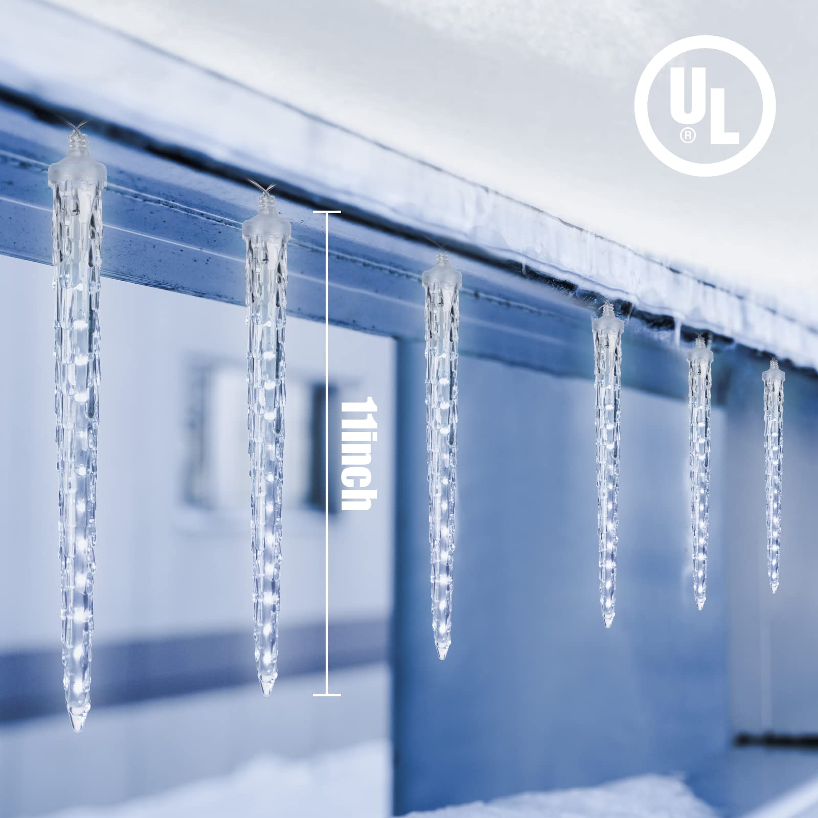 10 Feet / 10 Tubes / 240 LED / Pure White