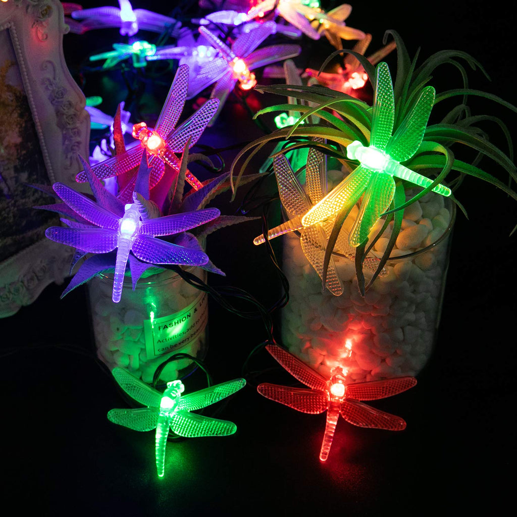 1 x 25 Feet / 30 LED / Dragonfly / Warm White