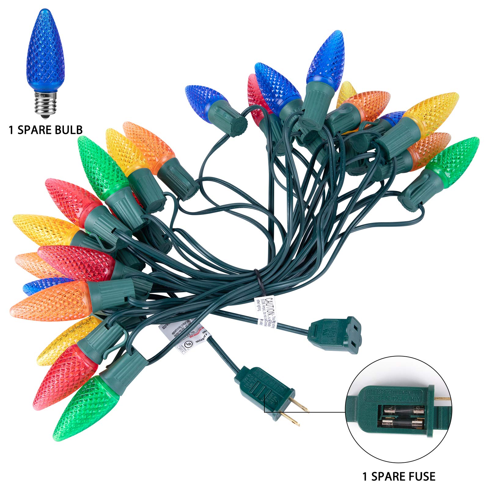 100 Feet / 100 LED / Multicolor