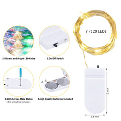 16 x 7 Feet / 20 LED / Multicolor