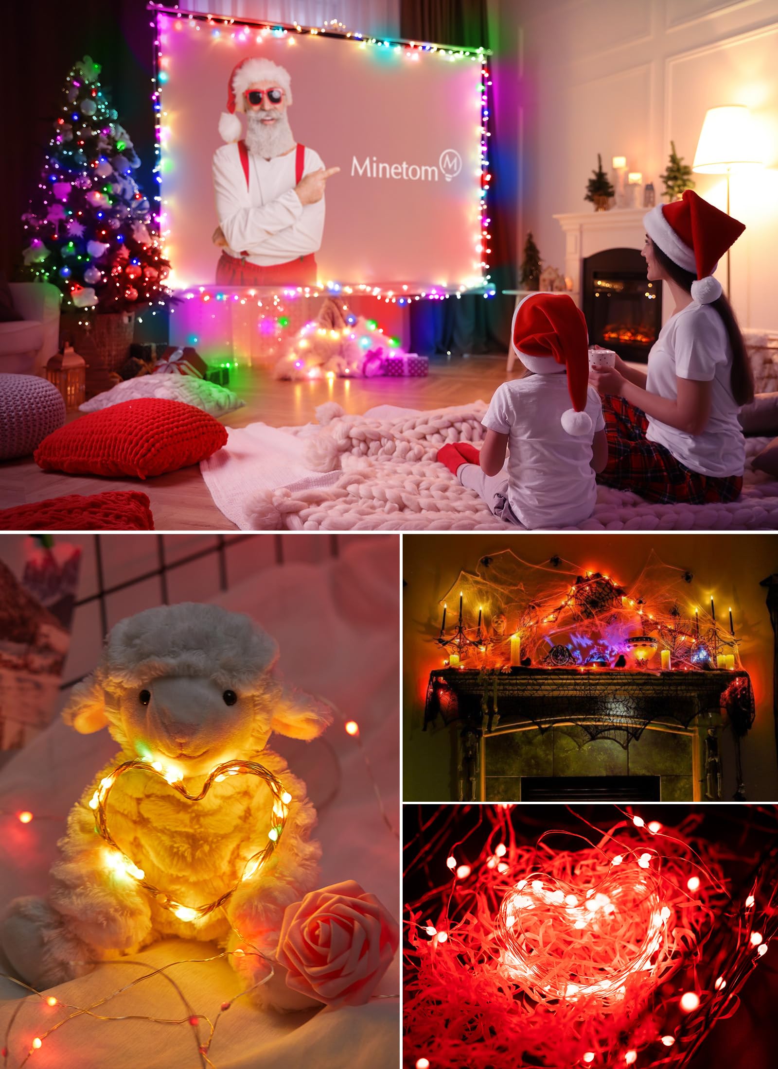 66 Feet / 200 LED / 9 Colors / 22 Modes