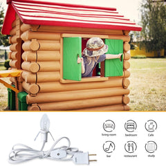 4 Pack / 6 Feet / Clear