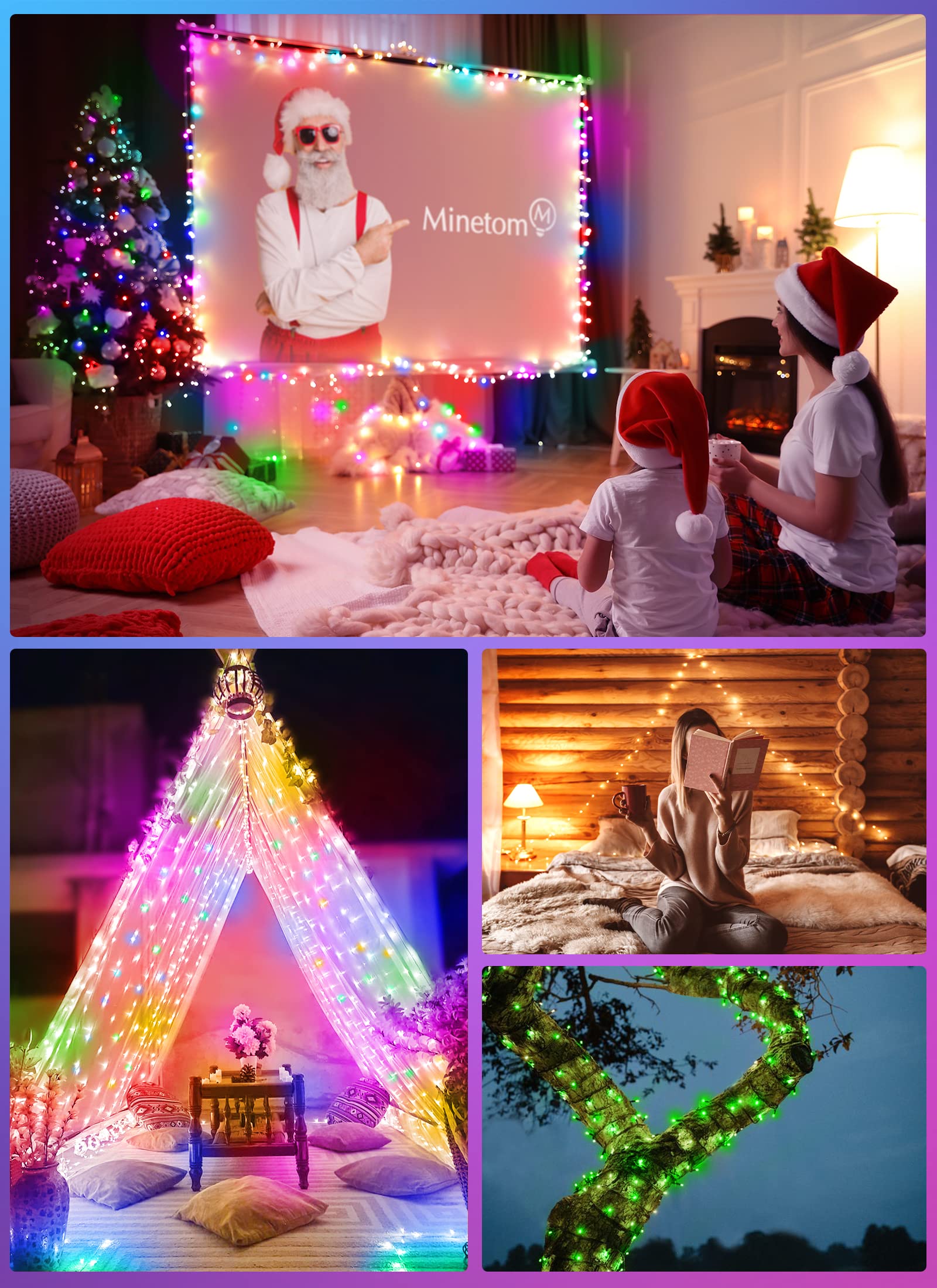 33 Feet / 100 LED / 9 Colors / 22 Modes