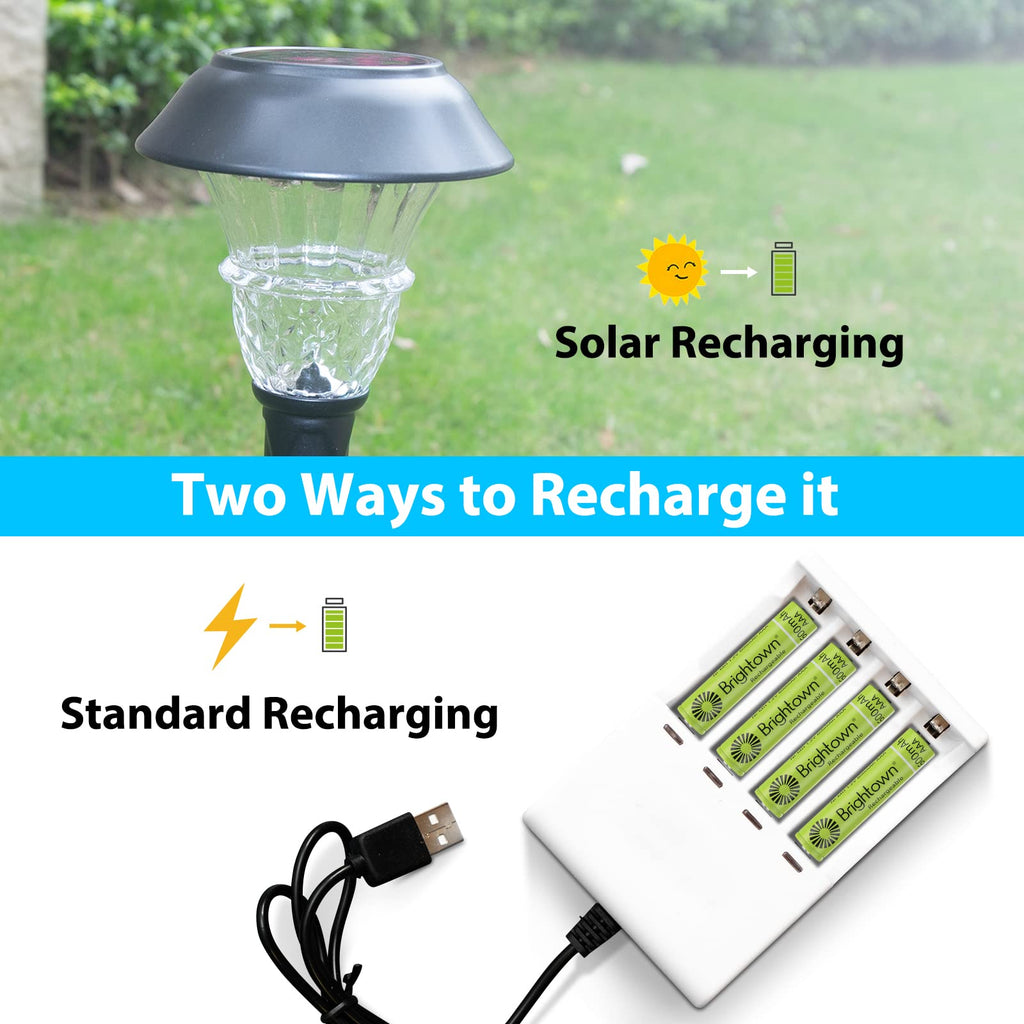 8 Count / 600mAh / AAA Battery