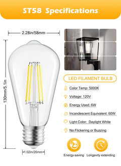 4 Count / LED Bulb / Pure White