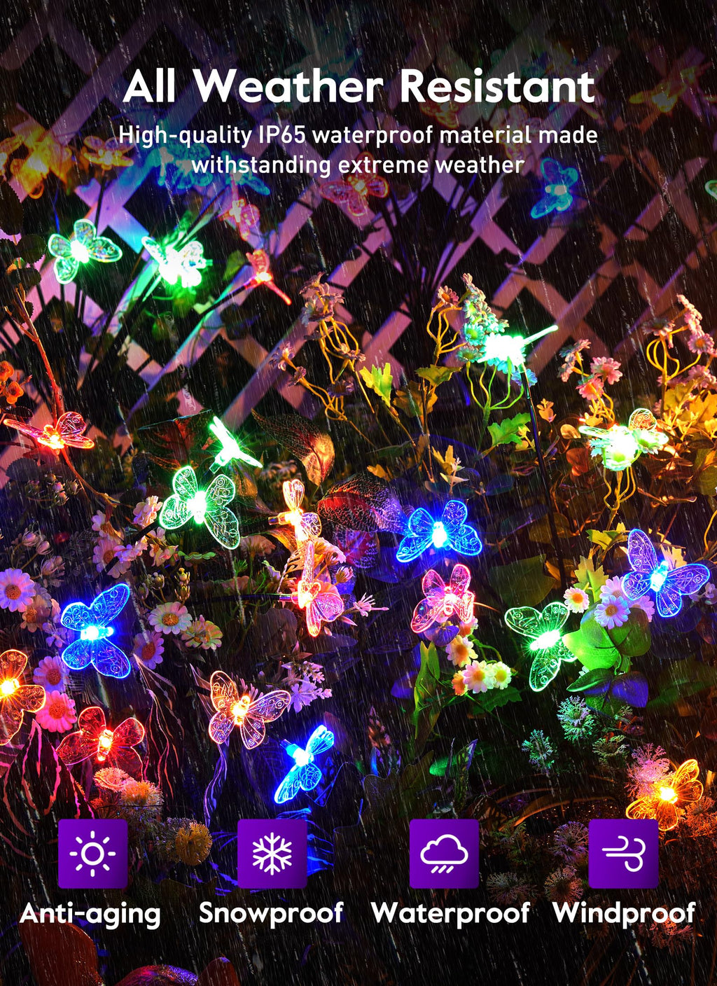 4 x 12 LED / Butterfly