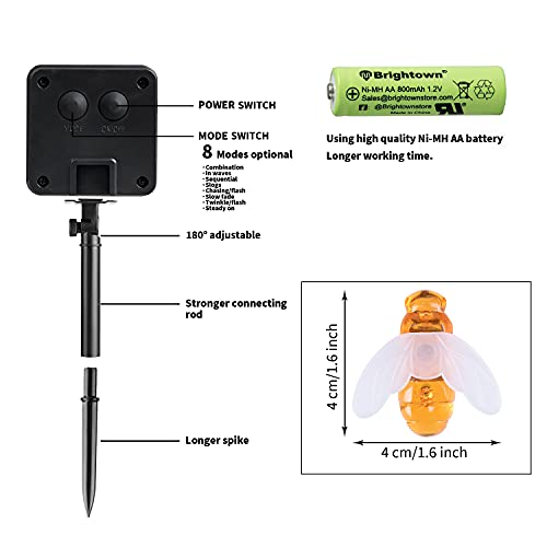 1 x 31 Feet / 50 LED / Bee / Warm White