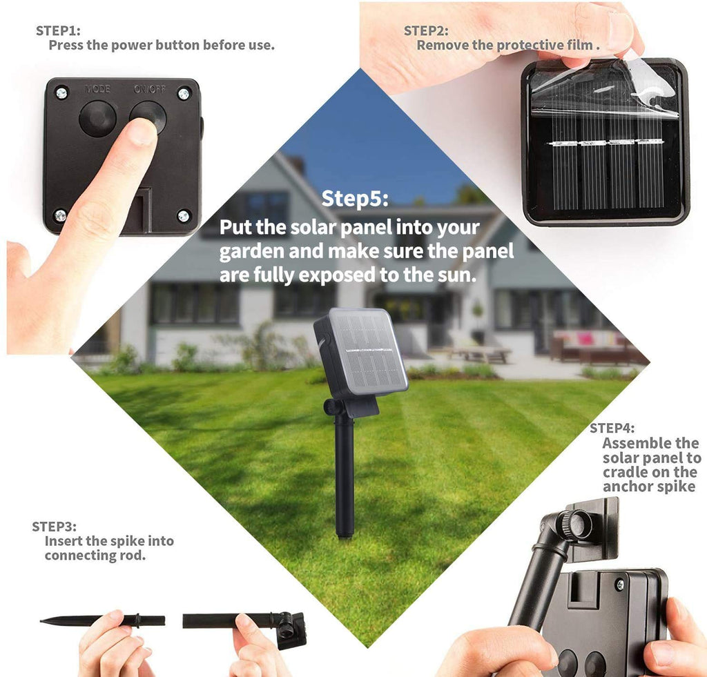 4 x 33 Feet / 100 LED / Multicolor