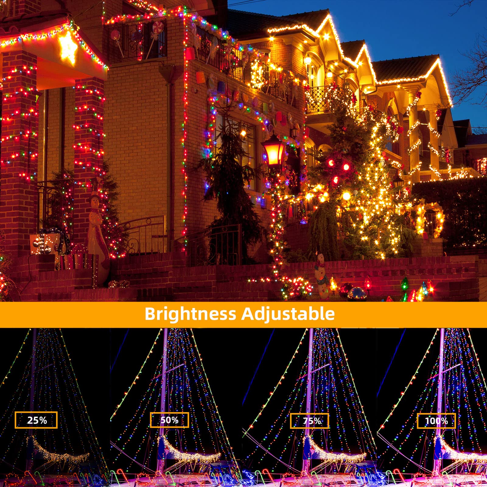 1 x 337 Feet / 1000 LED / Multicolor
