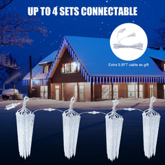 10 Feet / 10 Tubes / 240 LED / Blue