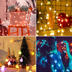 33 Feet / 100 LED / Multicolor + RGB / USB