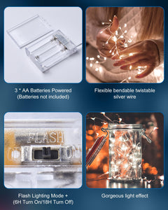 4 x 5 Feet / 60 LED / Pure White