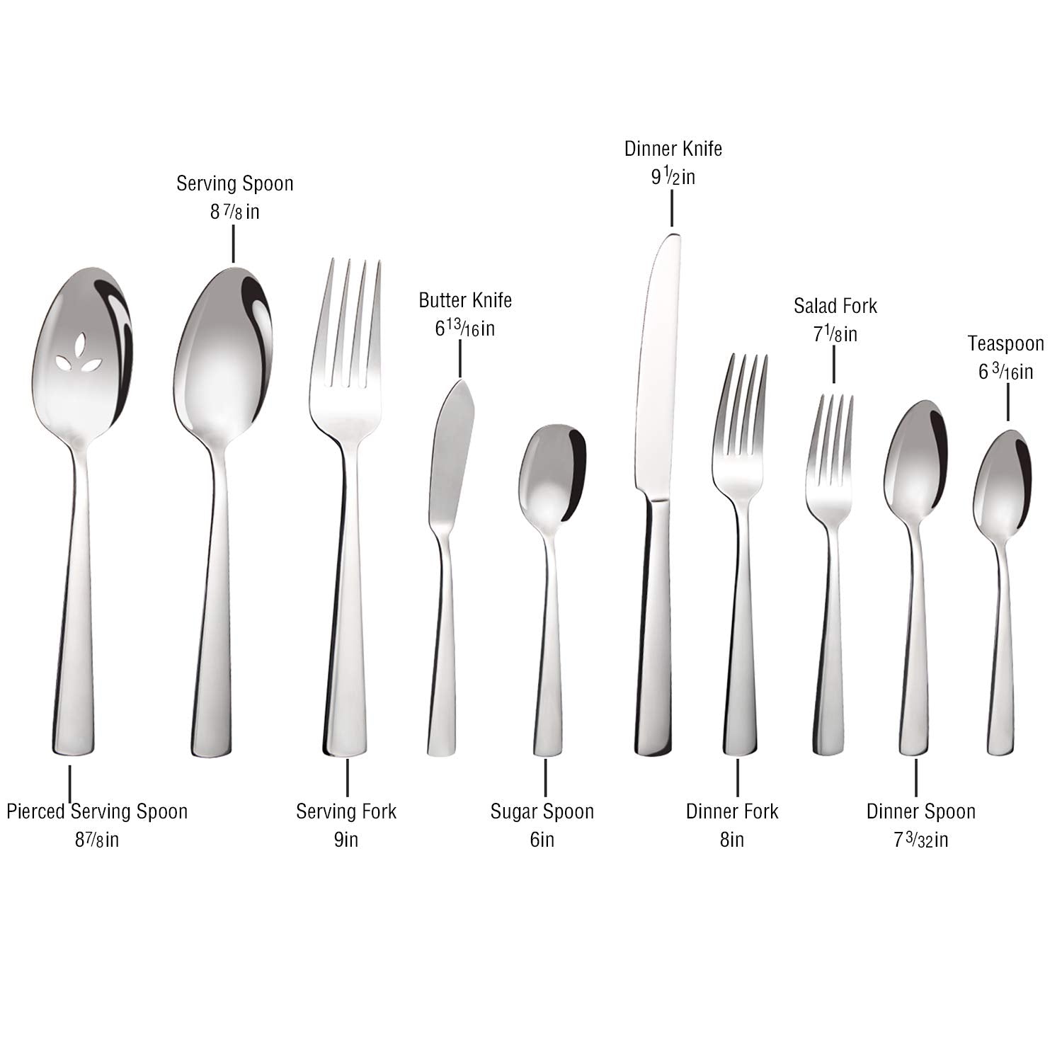 45 Piece / Set for 8