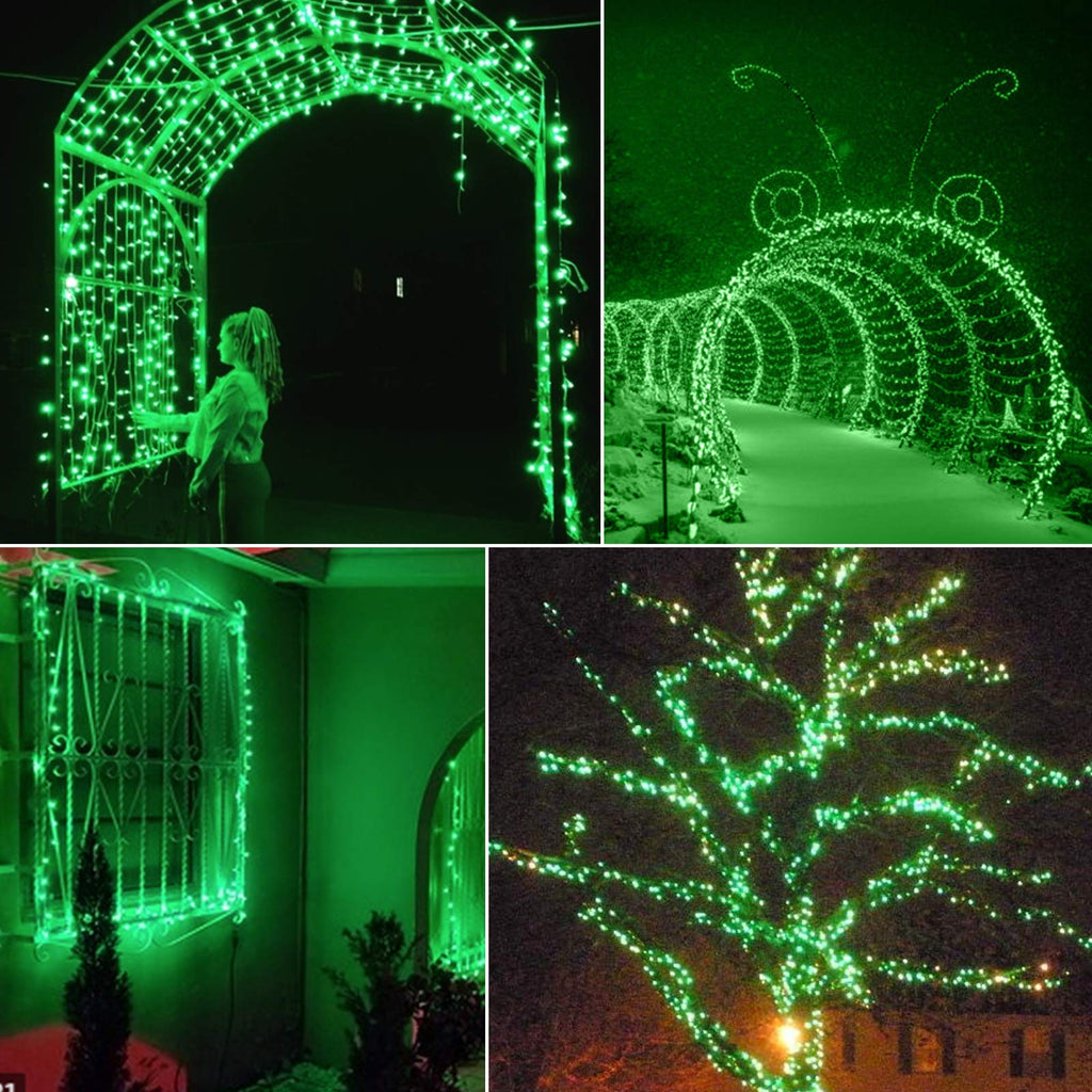1 x 25 Feet / 100 Bulbs / Green