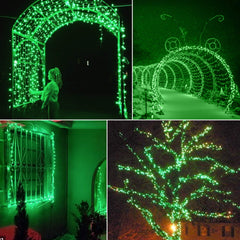 1 x 25 Feet / 100 Bulbs / Green